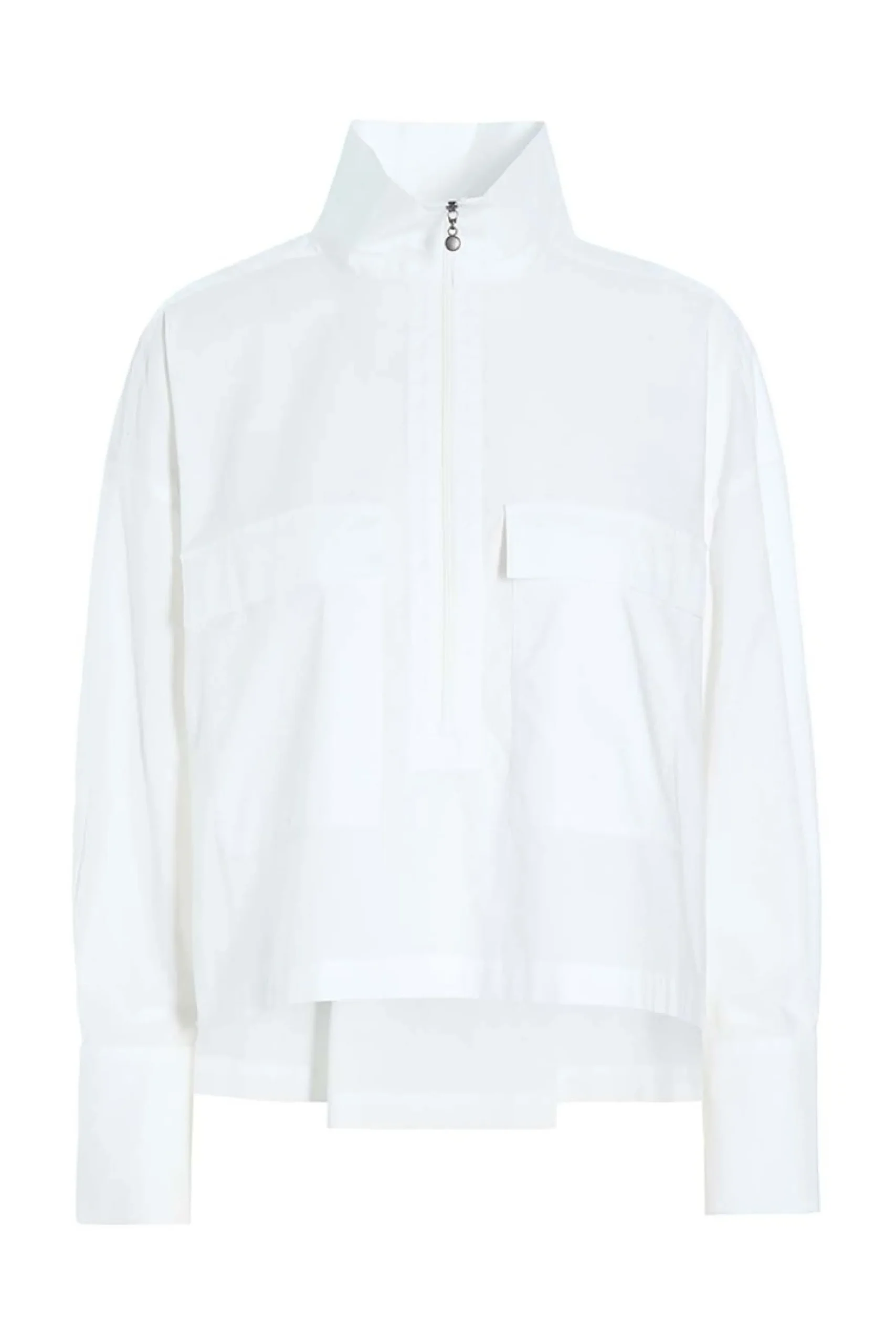 BITTE KAI RAND Skjorter^Core cotton skjorte med lynlås