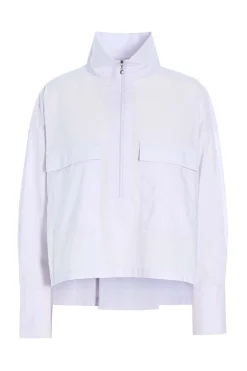 BITTE KAI RAND Skjorter^Core cotton skjorte med lynlås