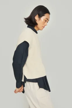 BITTE KAI RAND Bluser|Strik^Kareshi bluse med rund hals