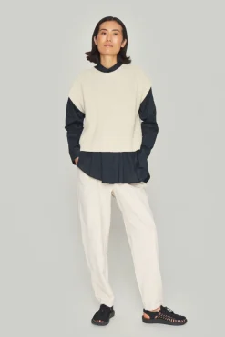 BITTE KAI RAND Bluser|Strik^Kareshi bluse med rund hals