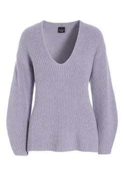 BITTE KAI RAND Bluser|Strik^Kareshi bluse med v-hals