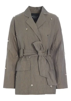 BITTE KAI RAND Jakker & Blazere^Lazy linen jakke med sten