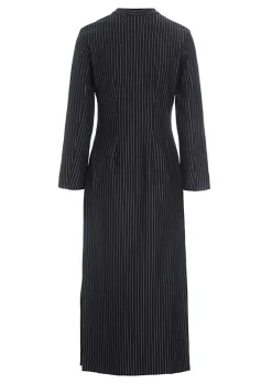 BITTE KAI RAND Kjoler^Pinstripe jersey lang kjole